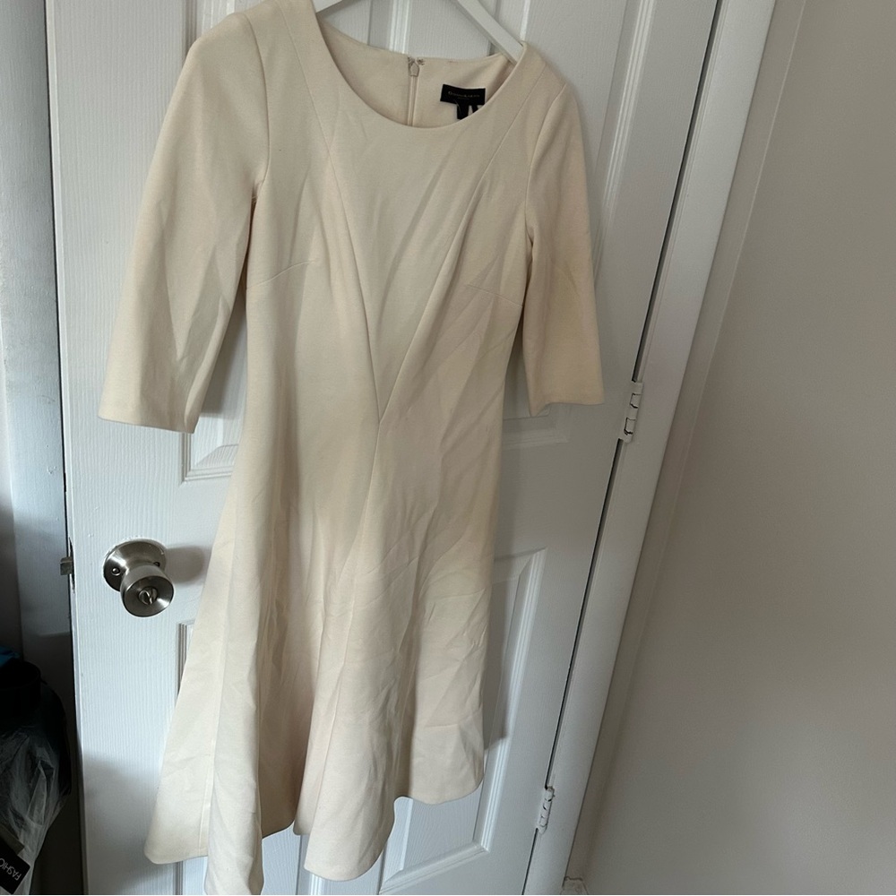 Cream Mini Dress